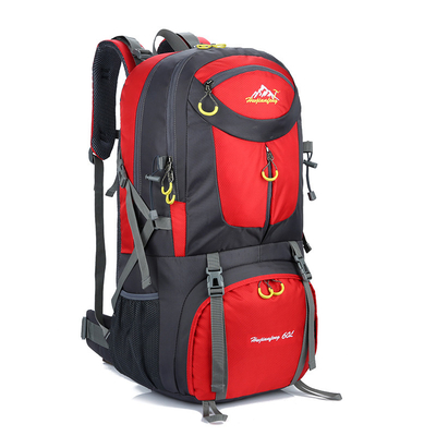 Ransel Hiking Tahan Air BSCI 60L Hiking Mountaineering Backpack