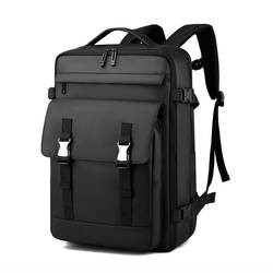 31x22x47cm Ransel Bisnis Perjalanan Ransel Sekolah Tahan Air ISO Port Pengisi Daya USB