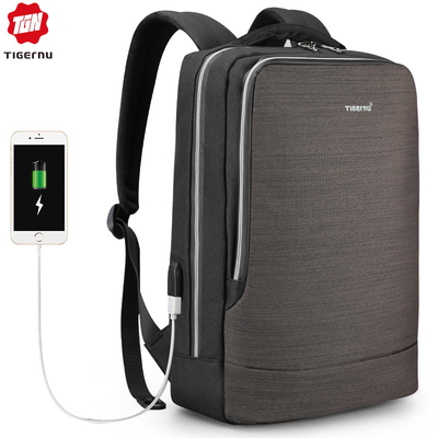 T-B3331A Tas Ransel Laptop Perjalanan Gaya Baru Anti Pencurian Usb Pengisian Grosir