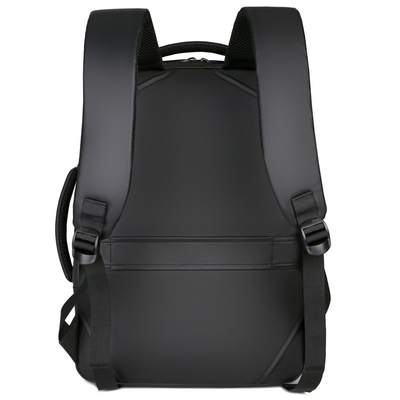 Ransel Perjalanan Bisnis BSCI Hitam Laptop Remaja Pria Ransel Dengan Pengisi Daya