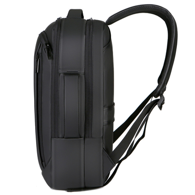 Ransel Perjalanan Bisnis BSCI Hitam Laptop Remaja Pria Ransel Dengan Pengisi Daya