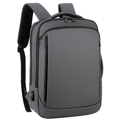 Ransel Perjalanan Bisnis BSCI Hitam Laptop Remaja Pria Ransel Dengan Pengisi Daya