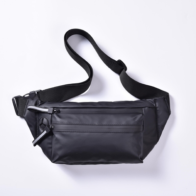 Kain Tas Pinggang Olahraga Kantong Ringan Tas Pinggang Ritsleting Logo Kustom
