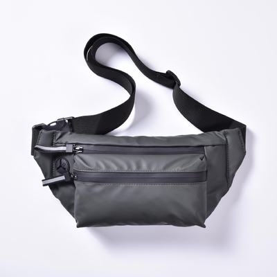 Kain Tas Pinggang Olahraga Kantong Ringan Tas Pinggang Ritsleting Logo Kustom
