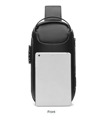 Tas Selempang Selempang Anti Pencurian Tas Selempang Bahu Selempang USB Tas Dada Pria