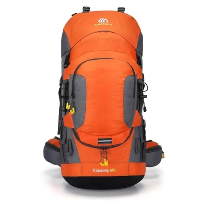 Ransel Hiking Tahan Air Ringan 60L Ransel Tahan Hujan 70cm