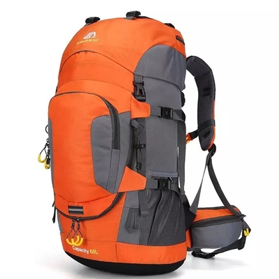Ransel Hiking Tahan Air Ringan 60L Ransel Tahan Hujan 70cm