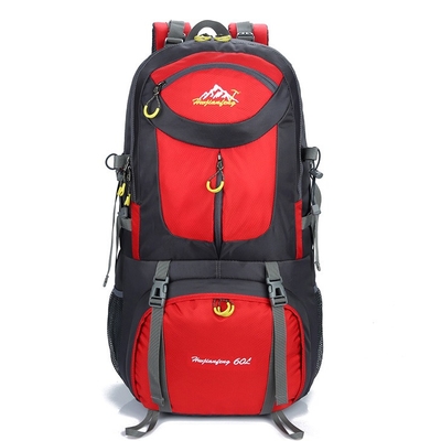 Ransel Hiking Tahan Air BSCI 60L Hiking Mountaineering Backpack