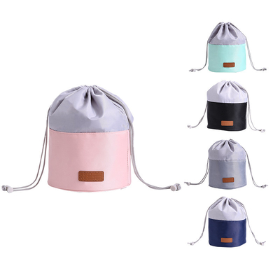 Multi Fungsi Gantung Tas Kosmetik Silinder Tas Kosmetik Perjalanan Portabel