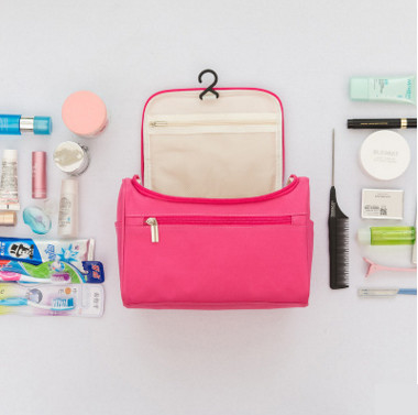 Polyester Hanging Tas Kosmetik Travel Kosmetik Travel Kit Organizer