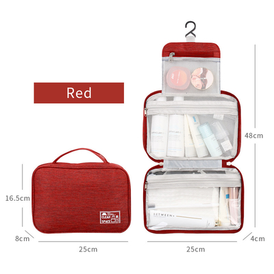 Tas Perlengkapan Mandi Gantung Cukur Organizer Hygiene Dop Kit Gantung Tas Travel Kosmetik