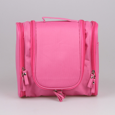 Tas Kosmetik Gantung Tugas Berat Tas Perlengkapan Mandi Perjalanan Poliester Makeup Tahan Air
