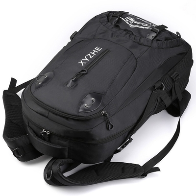 1.3 Inch 70L Camping Backpack Pria Wanita Tas Ransel Tahan Air Logo Kustom