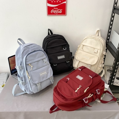 Ransel Perjalanan Bisnis Fashion Tas Ransel Laptop Multi Saku ISO Ringan Wanita