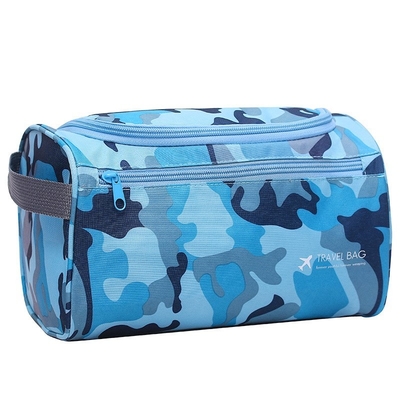 Tas Perlengkapan Mandi Bulat Bentuk Barel Gantung Makeup Organizer Perjalanan Tahan Air