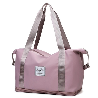 Sports Gym Duffle Bags Tote Gym Bag 15.6 Inch Weekender Overnight Bag Untuk Wanita