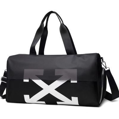 35L Gym Duffle Bag Tas Travel Pria Dengan Kompartemen Sepatu Olahraga