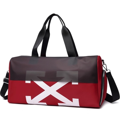 35L Gym Duffle Bag Tas Travel Pria Dengan Kompartemen Sepatu Olahraga