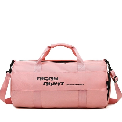 Travel Custom Gym Bag Mens Duffle Bag Dengan Kompartemen Sepatu Luar Ruangan