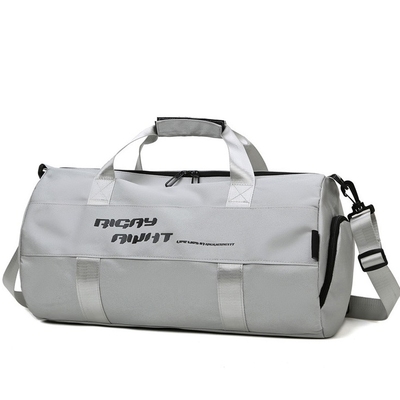 Travel Custom Gym Bag Mens Duffle Bag Dengan Kompartemen Sepatu Luar Ruangan