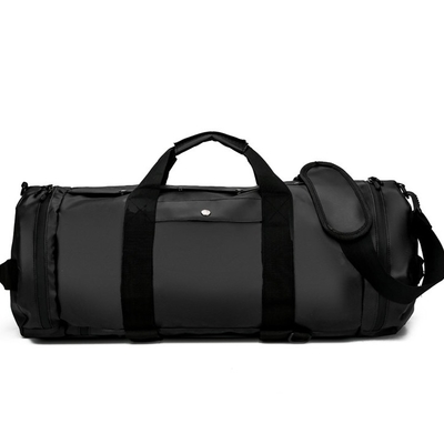 Tas Duffle Gym Tahan Air Tas Gym Pria Dengan Kompartemen Sepatu Kebugaran Luar Ruangan