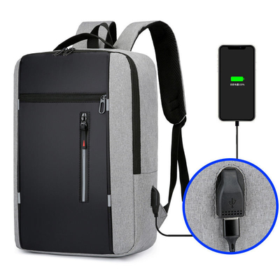 Ransel Tahan Air Anti Pencurian ISO Ransel Komputer Mewah Dengan Pengisi Daya