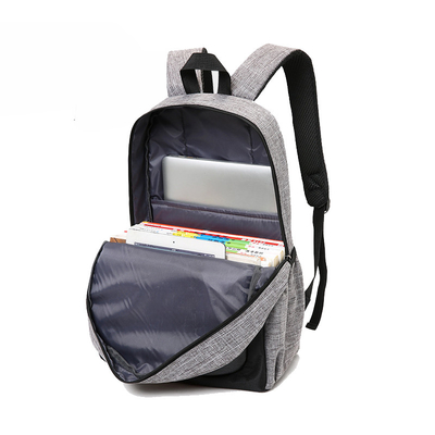 Tas Ransel Komputer BSCI Abu-abu Set Tas Ransel 3pc Pelajar Bisnis
