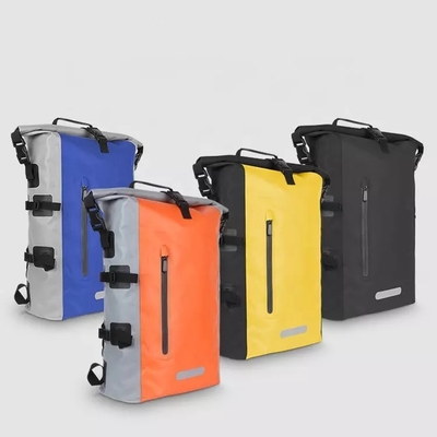 500D PVC Waterproof Hiking Backpack Tas Tahan Air Mengambang Untuk Kayak BSCI