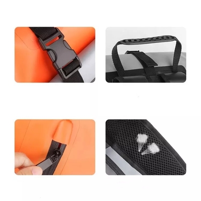 500D PVC Waterproof Hiking Backpack Tas Tahan Air Mengambang Untuk Kayak BSCI