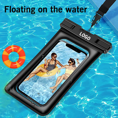 Warna-warni Kantong Ponsel Tahan Air Tas Casing Ponsel Tahan Air TPU PVC Universal