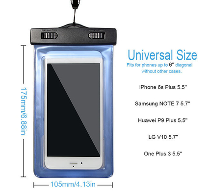 Universal Pvc Waterproof Phone Pouch Smartphone Casing Ponsel Tahan Air