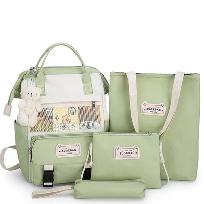Tas Ransel Sekolah 24cm Set Tas Ransel Anak Perempuan Lucu Set Kartun Anak Remaja