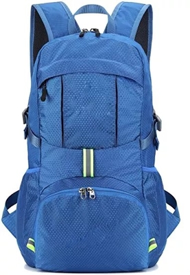 30L Wanita Ransel Hiking Tahan Air 0.1kg Ransel Perjalanan Lipat Ultralight