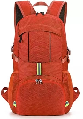 30L Wanita Ransel Hiking Tahan Air 0.1kg Ransel Perjalanan Lipat Ultralight