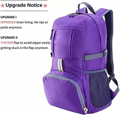 Ransel Hiking Lipat BSCI Merah 35L Peralatan Gunung Ransel Tahan Air