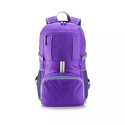 Ransel Hiking Lipat BSCI Merah 35L Peralatan Gunung Ransel Tahan Air
