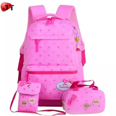 Ransel Sekolah Untuk Anak Perempuan Remaja Tas Buku Set Ransel Laptop Kotak Makan Siang Dengan Tas Pensil