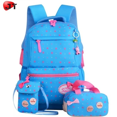 Ransel Sekolah Untuk Anak Perempuan Remaja Tas Buku Set Ransel Laptop Kotak Makan Siang Dengan Tas Pensil