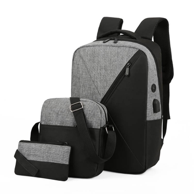 Ransel Komputer Oxford Set Ransel Laptop Unisex 3 In 1