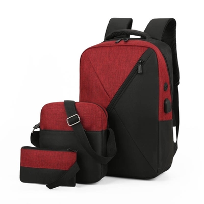 Ransel Komputer Oxford Set Ransel Laptop Unisex 3 In 1