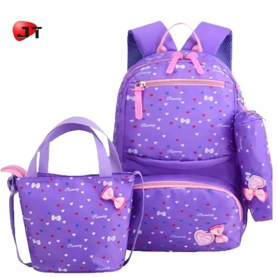 Ransel Untuk Anak Perempuan Sekolah Lucu Tas Ransel Anak-anak Tas Kotak Makan Siang Terisolasi Set Tas