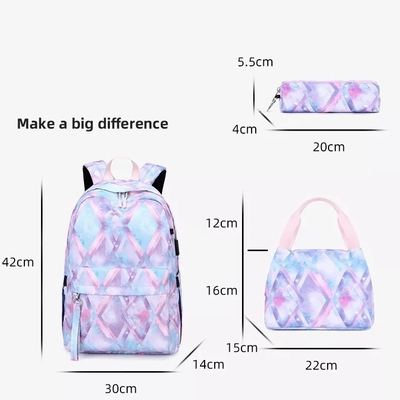 Set Ransel Ringan Untuk Tas Buku Sekolah Remaja Set Oxford