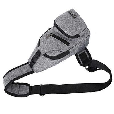 Leisure Sling Body Bag Canvas Waterproof Sling Backpacks Kapasitas Besar