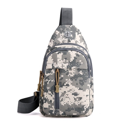 Tas Selempang Selempang Multifungsi Kain Nilon Tas Selempang Camo Unisex BSCI