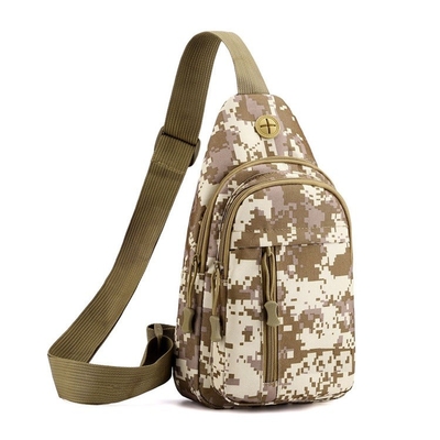 Tas Selempang Selempang Multifungsi Kain Nilon Tas Selempang Camo Unisex BSCI