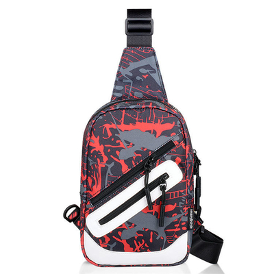 Neoprene Pria Tas Selempang Silang Tubuh Tahan Air Tas Selempang Anti Pencurian Unisex