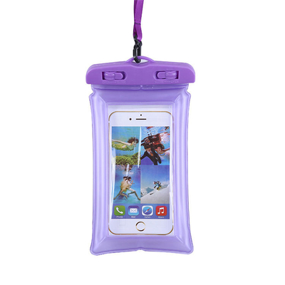 Kantong Ponsel Tahan Air Universal, Lanyard Casing Ponsel Tahan Air Mengambang Yang Jelas