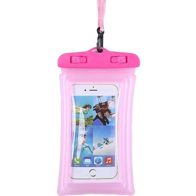Kantong Ponsel Tahan Air Universal, Lanyard Casing Ponsel Tahan Air Mengambang Yang Jelas