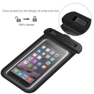 TPU Kantong Ponsel Tahan Air ODM Penutup Casing Ponsel Tahan Air Universal
