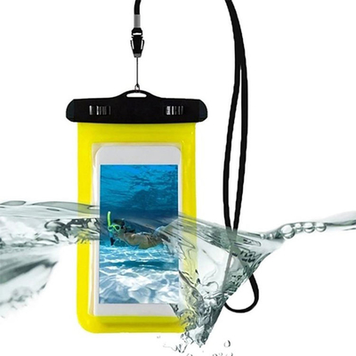 Lanyard Kantong Ponsel Tahan Air Casing Ponsel Tahan Air Tas Apung Universal